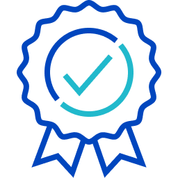 Tool consolidation 15 icon advanced certificates 2 color icon